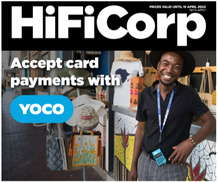 HiFi Corp : Yoco (23 March - 15 April 2022)