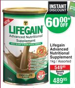Lifegain Advanced Nutritional Supplement Assorted-1kg