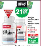 Biogen Multivitamin Plus Banded Pack-60 Tablets+30 Tablets Per Pack