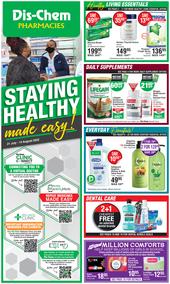 Dis-Chem : Staying Healthy Made Easy (21 July - 14 August 2022)