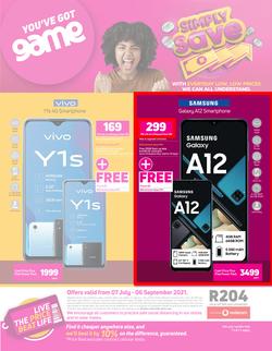 Game Vodacom : You've Got Game (7 July - 6 September 2021), page 1