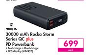 Rocka 30000 Mah Storm Series QC Plus PD Powerbank