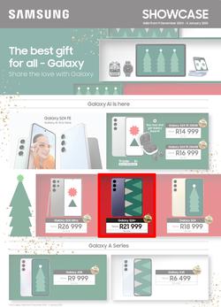 Samsung : The Best Gift For All Galaxy (09 December - 05 January 2025), page 1