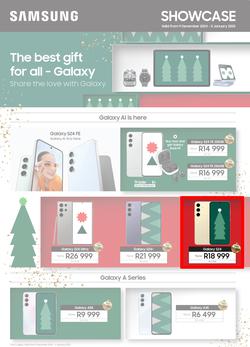Samsung : The Best Gift For All Galaxy (09 December - 05 January 2025), page 1