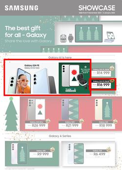 Samsung : The Best Gift For All Galaxy (09 December - 05 January 2025), page 1