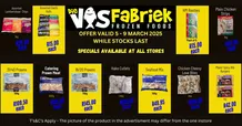 Die Visfabriek : Specials (05 March - 09 March 2025 While Stocks Last)