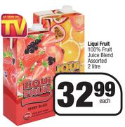 Liqui Fruit 100% Fruit Juice Blend Assorted-2L Each