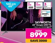 Skyworth 65" (165cm) Google UHD TV