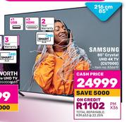 Samsung 85" (216cm) Crystal UHD 4K TV CU7000