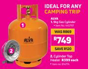 Alva Cylinder Top Heater