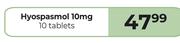 Hypospasmol 10mg 10 Tablets