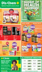 Dis-Chem : Health Savings (17 June - 13 July 2025)