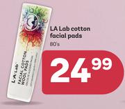LA Lab Cotton Facial Pads-80's