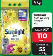Sunlight Auto Washing Powder-4Kg Each