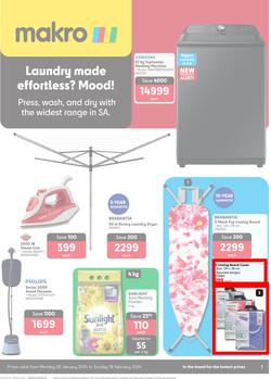 Makro : Laundry Made Effortless (29 January - 18 February 2024), page 1