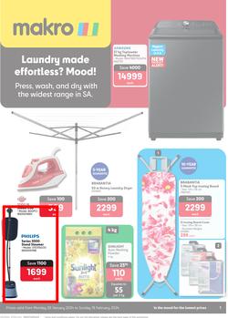 Makro : Laundry Made Effortless (29 January - 18 February 2024), page 1