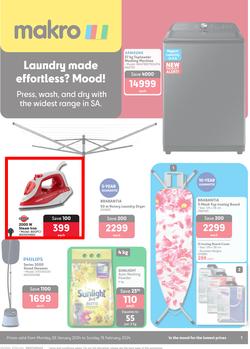 Makro : Laundry Made Effortless (29 January - 18 February 2024), page 1
