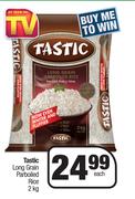 Tastic Long Grain Parboiled Rice-2kg 