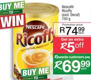 Nescafe Ricoffy (Excl. Decaf)-750g Each