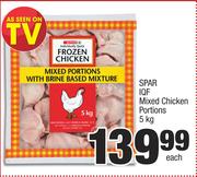 Spar IQF Mixed Chicken Portions-5Kg Each