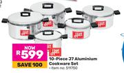 Hart 10 Piece J7 Aluminium Cookware Set-Per Set