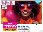 Samsung 190cm (75") UHD Smart TV UA75DU7000KXXA