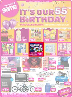 Game : It's Our 55th Birthday Celebration (06 May - 19 May 2025), page 1