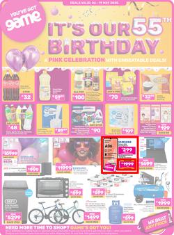 Game : It's Our 55th Birthday Celebration (06 May - 19 May 2025), page 1