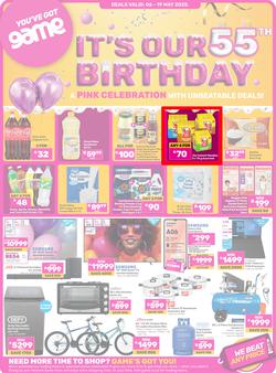 Game : It's Our 55th Birthday Celebration (06 May - 19 May 2025), page 1