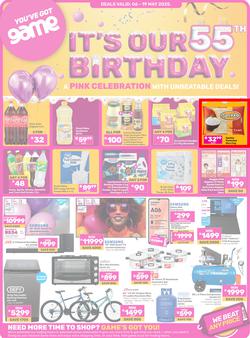 Game : It's Our 55th Birthday Celebration (06 May - 19 May 2025), page 1