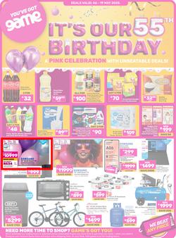 Game : It's Our 55th Birthday Celebration (06 May - 19 May 2025), page 1