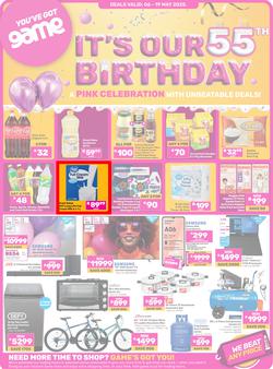 Game : It's Our 55th Birthday Celebration (06 May - 19 May 2025), page 1