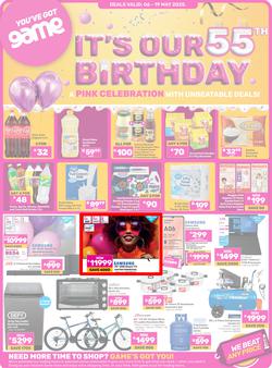Game : It's Our 55th Birthday Celebration (06 May - 19 May 2025), page 1