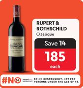 Rupert & Rothschild Classique