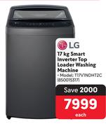 LG 17 Kg Smart Inverter Top Loader Washing Machine T17V1NDHT2C