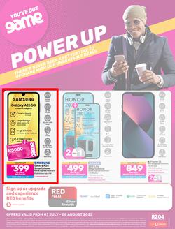 Game Cellular : Vodacom (07 July - 08 August 2025), page 1