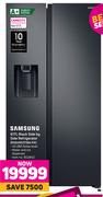 Samsung 617L Black Side By Side Refrigerator RS64R5311B4/FA