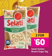 Selati Golden Brown Sugar-For 2 x 2Kg