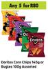 Doritos Corn Chips 145g Or Bugles 100g Assorted- For Any 5