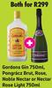 Gordons Gin 750ml & Pongracz Brut, Rose, Noble Nectar Or Nectar Rose Light 750ml- For Both