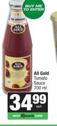 All Gold Tomato Sauce-700ml 