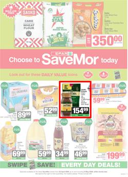 SPAR SaveMor Eastern Cape : Choose To SaveMor Today (22 April - 08 May 2026), page 1