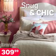 DB Textured Microfibre Duvet Cover Sets