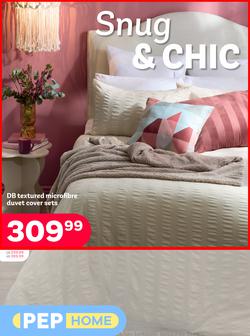 PEP Home : Snug & Chic (26 March - 22 April 2025), page 1