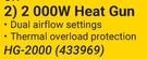 Ryobi 2000W Heat Gun HG-2000