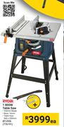 Ryobi 1800W Table Saw BT-255L-Each