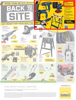 Builders : Ryobi (14 January - 02 March 2025), page 1