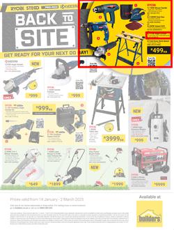 Builders : Ryobi (14 January - 02 March 2025), page 1