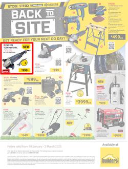 Builders : Ryobi (14 January - 02 March 2025), page 1