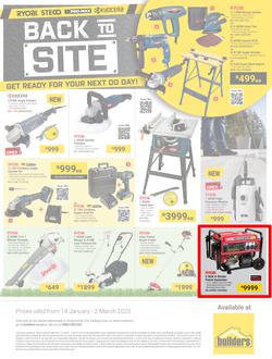 Builders : Ryobi (14 January - 02 March 2025), page 1